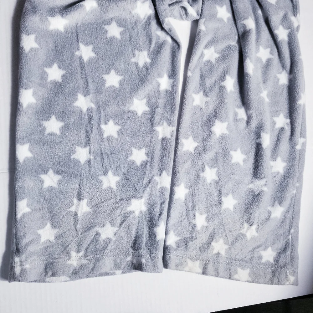 SLEEP CHIC STAR GRAY AND WHITE PJ PANTS SIZE SMALL - Picture 13 of 15